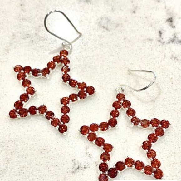 WISH On A Star Stone Earrings - Picture 1 of 1